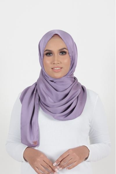 CARMILA LUXE SHAWL - AMETHYST